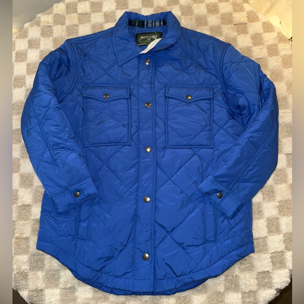American Eagle Outfitters women’s  Royal Blue puffer Jacket new